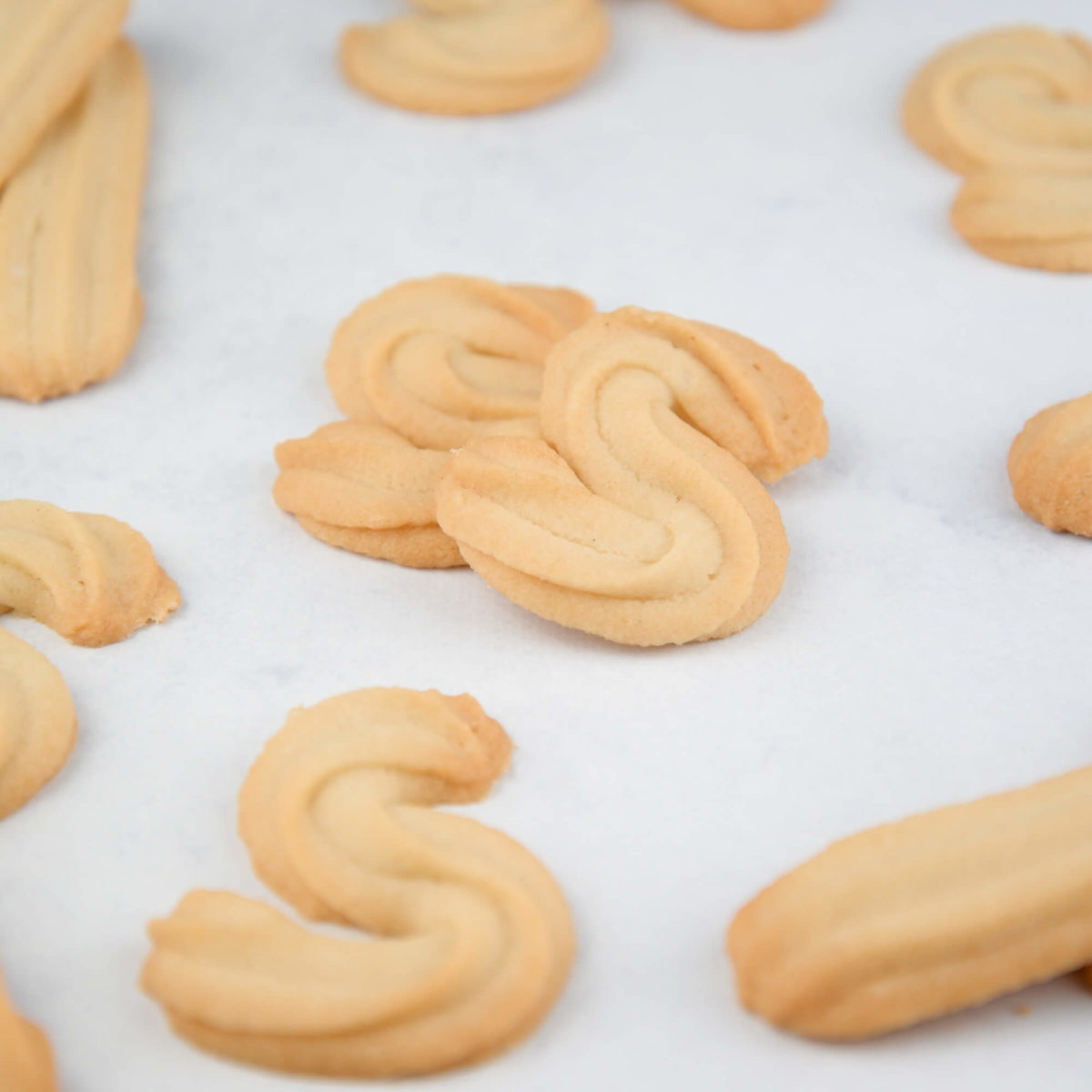 Biscuits Spritz Vegan A La Vanille