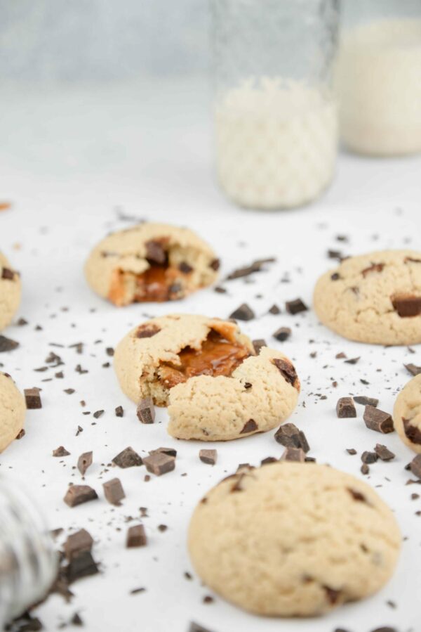 Vegourmandises-Vegan-Yummy-Biscuit-Maison-Cookie-Coeur-Caramel