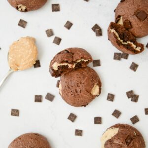 Vegourmandises-Vegan-Cookie-Yummy-Biscuit-Maison-Coeur amande-Cacao-Amandes
