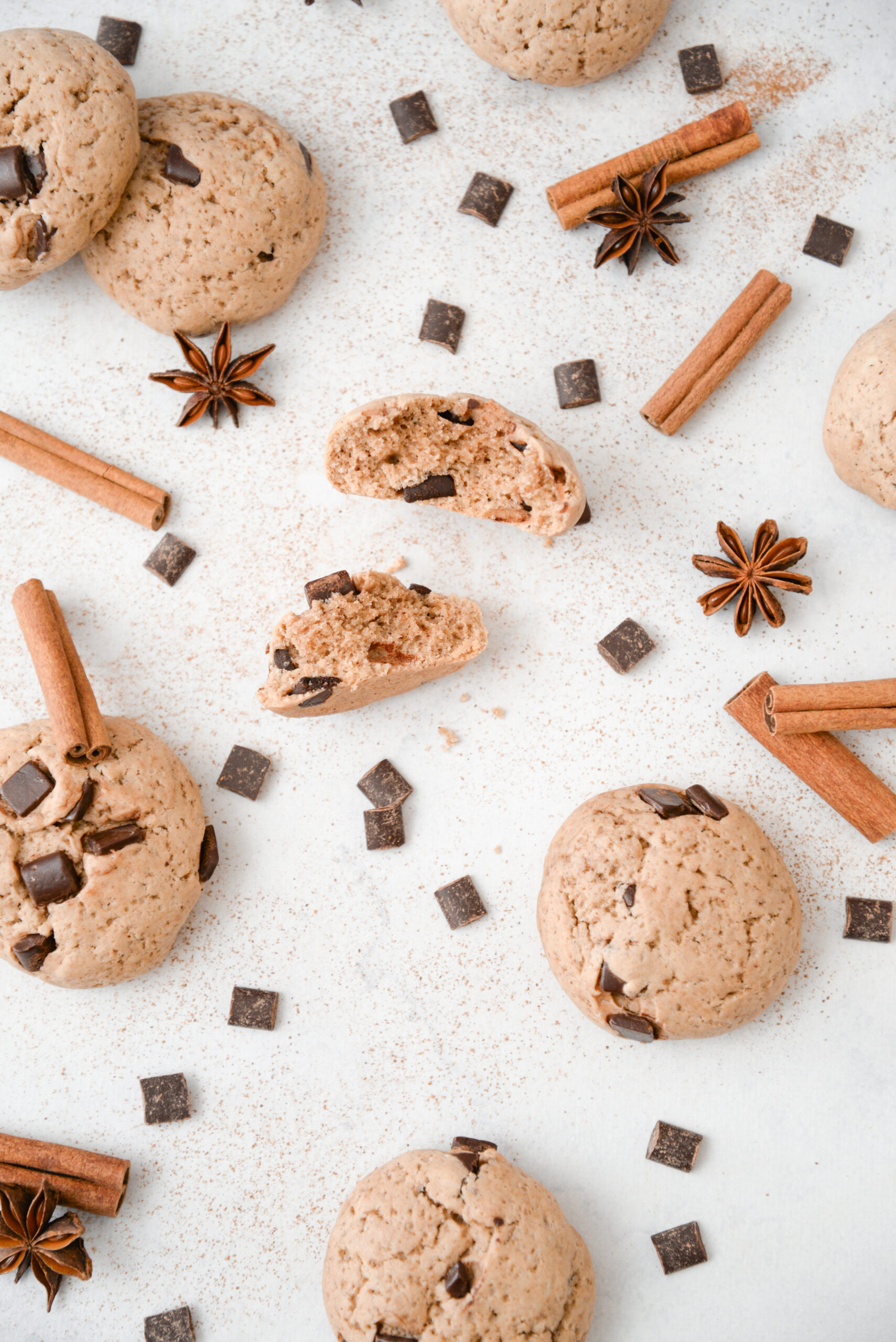 Cookies vegan chaï latte