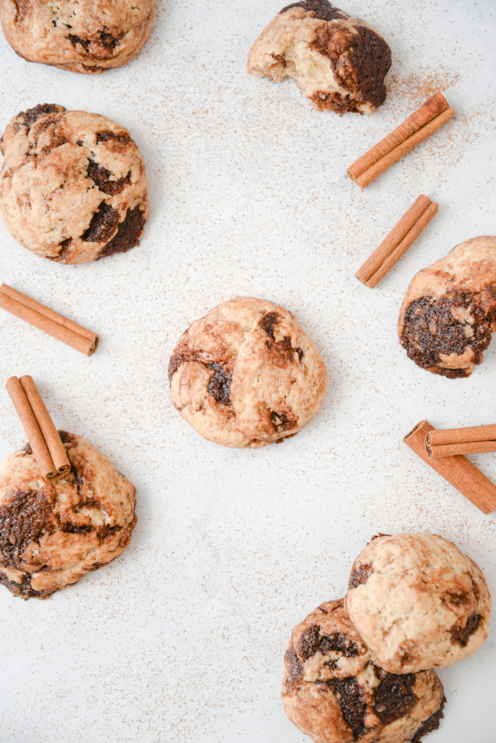 Cookies vegan façon cinnamon roll – Image 3