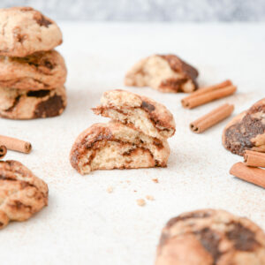 Cookies vegan façon cinnamon roll