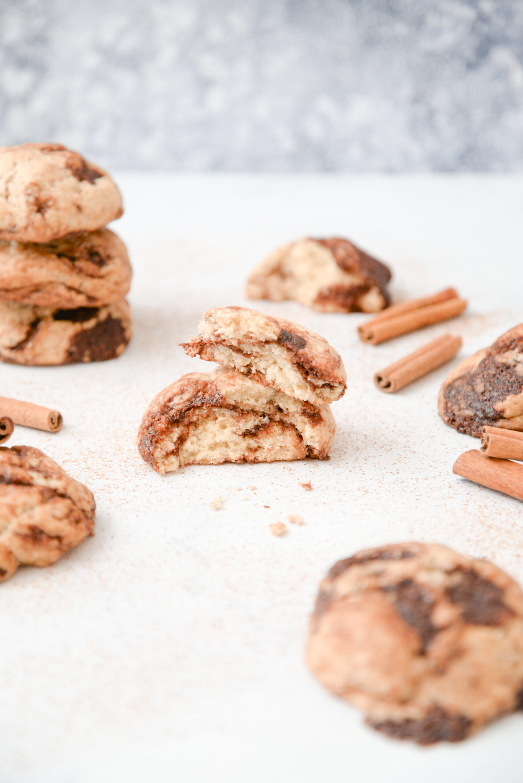 Cookies vegan façon cinnamon roll