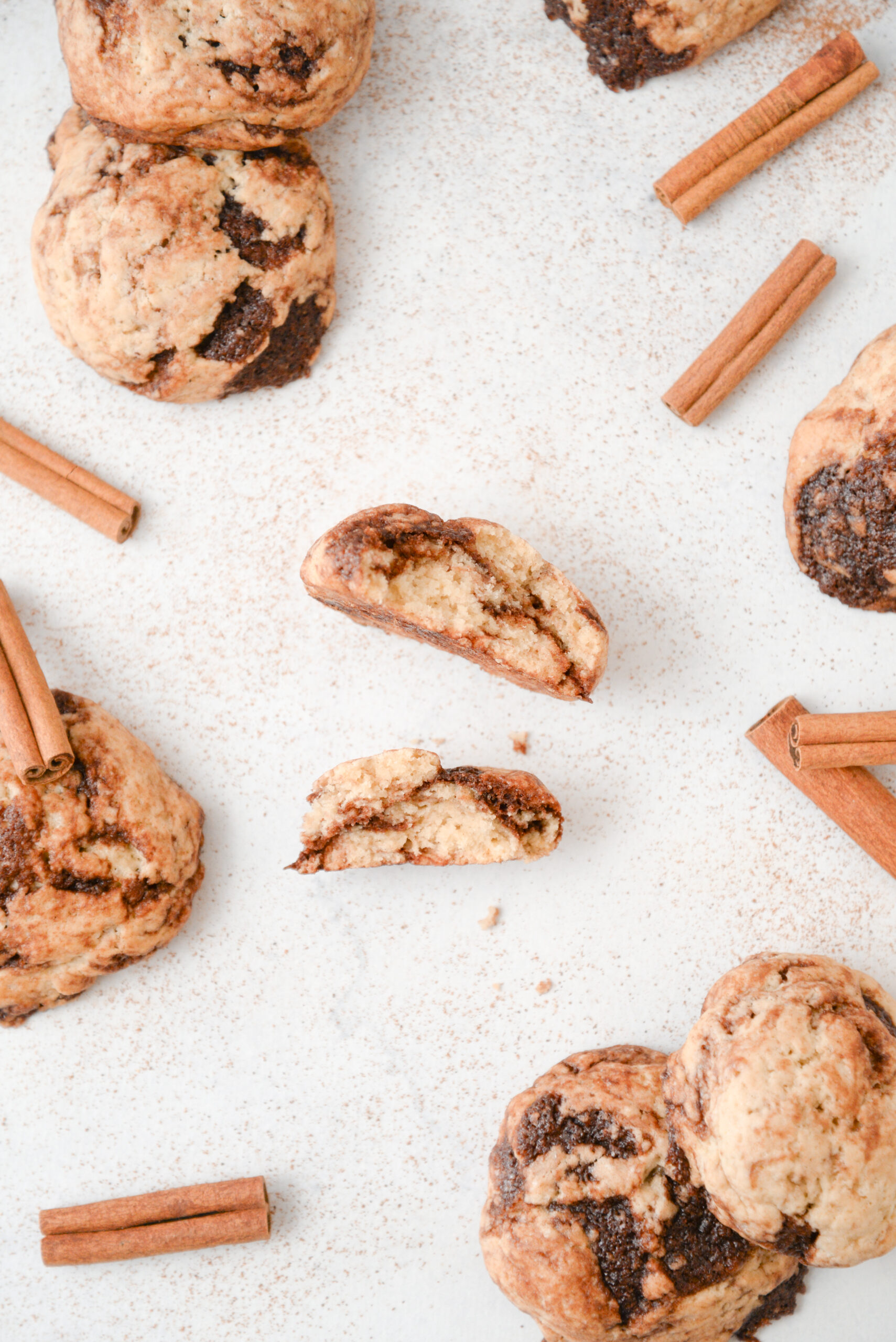 Cookies vegan façon cinnamon roll – Image 2